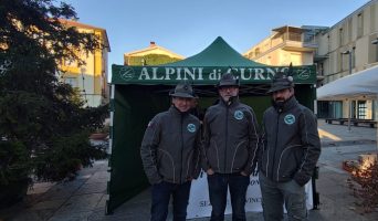 In piazza vicino all'Unione Italiana dei Ciechi e degli Ipovedenti