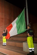 Presentazione campo emergenziale - Ammaina bandiera